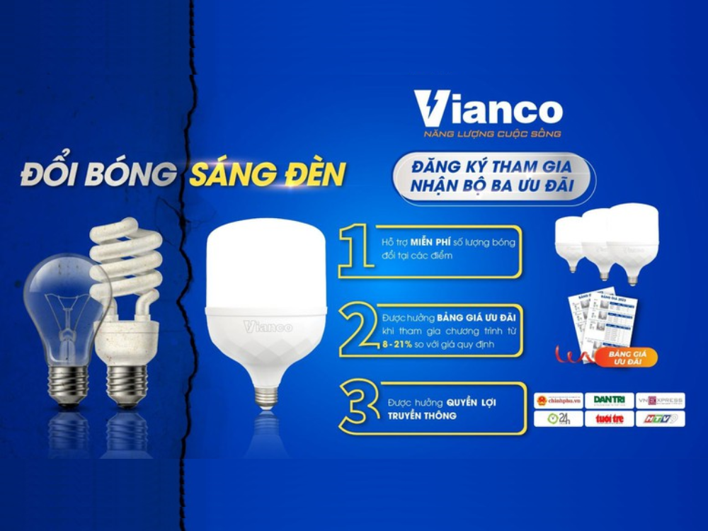 Sử dụng đèn LED góp phần thay đổi và bảo vệ môi trường